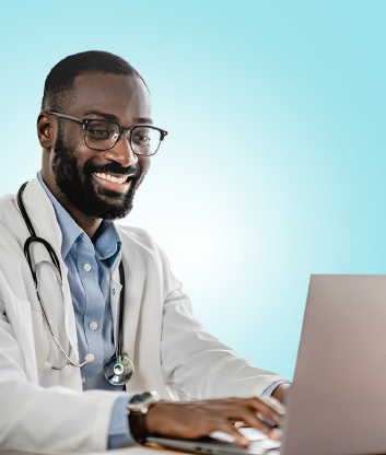 Médico realizando un estudio intervencional SURA